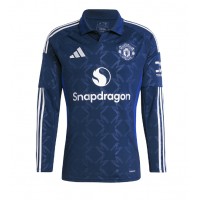 Camiseta Manchester United Visitante Equipación 2024-25 manga larga